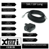 Xtenzi Bass Volume Knob Control Remote XTBR24 for Rockford Fosgate Punch PEQ Amp