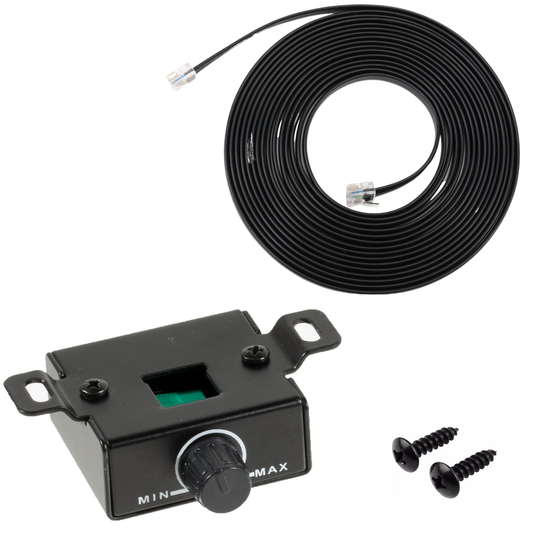 Xtenzi Amplifier Bass Volume Knob Control Remote XTBR25 Compatible with Alpine