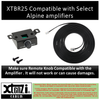 Xtenzi Amplifier Bass Volume Knob Control Remote XTBR25 Compatible with Alpine