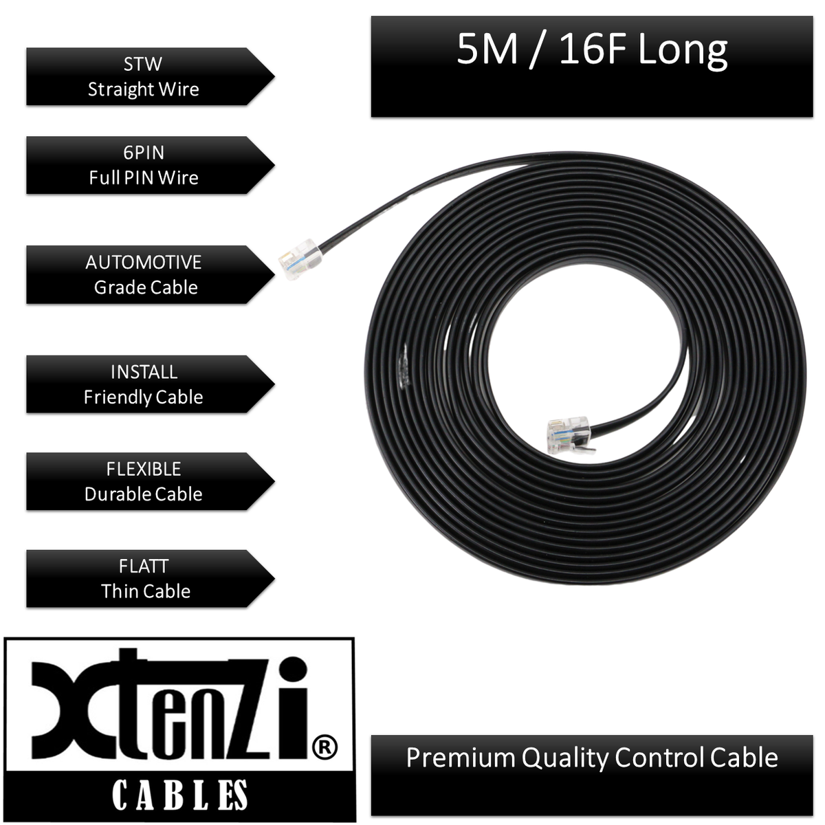 Xtenzi Amplifier Bass Volume Knob Control Remote XTBR25 Compatible with Alpine