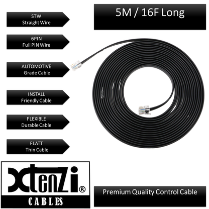 Xtenzi Amplifier Bass Volume Knob Control Remote XTBR25 Compatible with Alpine