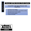 Xtenzi 6 Pin Remote Bass Boost Knob 15 FT Flex Cable for Phoenix Gold Amplifier