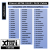 Xtenzi 6Pin Flex Cable 15FT Bass Knob For Hifonics HFR-1 DCR-1 XXR-1 XXVR-1 TX