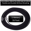 Xtenzi 6Pin Flex Cable 15 FT Wire For Remote Bass Boost Knob Audio Amplifiers