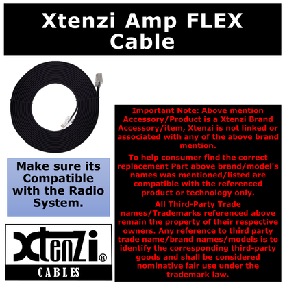 Xtenzi 8Pin Bass Knob 15FT Cable for Rockford Fosgate PEQ PPB1 PB1 PLC2Amplifier