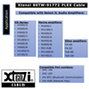 Xtenzi 8Pin Bass Knob 5 FT Cable for JL AUDIO FiX TwK DRC VX VXi JLid Amplifiers