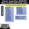 Xtenzi 3Pin 5FT Jack Bass Knob Cable for SKAR Audio RP and Marine Series