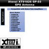 Xtenzi GPS Antenna XT91826 for Pyle PLDNV78I PLDNV77U PLBT72G PLDNV695 PLDNV66