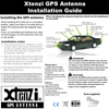 Xtenzi GPS Antenna XT91827V2 for Planet Audio PNV9674 PNV9680 PNV9645 PNV9650