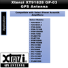 Xtenzi GPS Antenna XT91828 for Power Acoustik NAVIBOX-1 NAVIBOX-2 PDN-626B 721HB