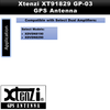 Xtenzi GPS Active Antenna XT91829 Car Navigation for Dual XDVDN8190 XDVDN8290