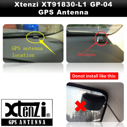 Xtenzi GPS Antenna XT91830-L2 for Pioneer AHW4400NEX AVIC8201NEX AVICW6600NEX - image 4
