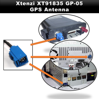 Xtenzi GPS Active Antenna XT91835 for Clarion NX500 NX501 NP400 NX602 NX702 - image 6