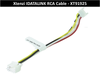 Xtenzi XT91925 IDATALINK RCA Cable For Alpine ILXF409, ILXF411 Car Stereo Audio