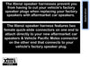 Xtenzi 2 Pair Car Speaker Harness Set for Hyundai, Toyota, Mitsubishi Vehicles