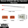 Xtenzi 2 Pair Car Speaker Harness Set for Hyundai, Toyota, Mitsubishi Vehicles
