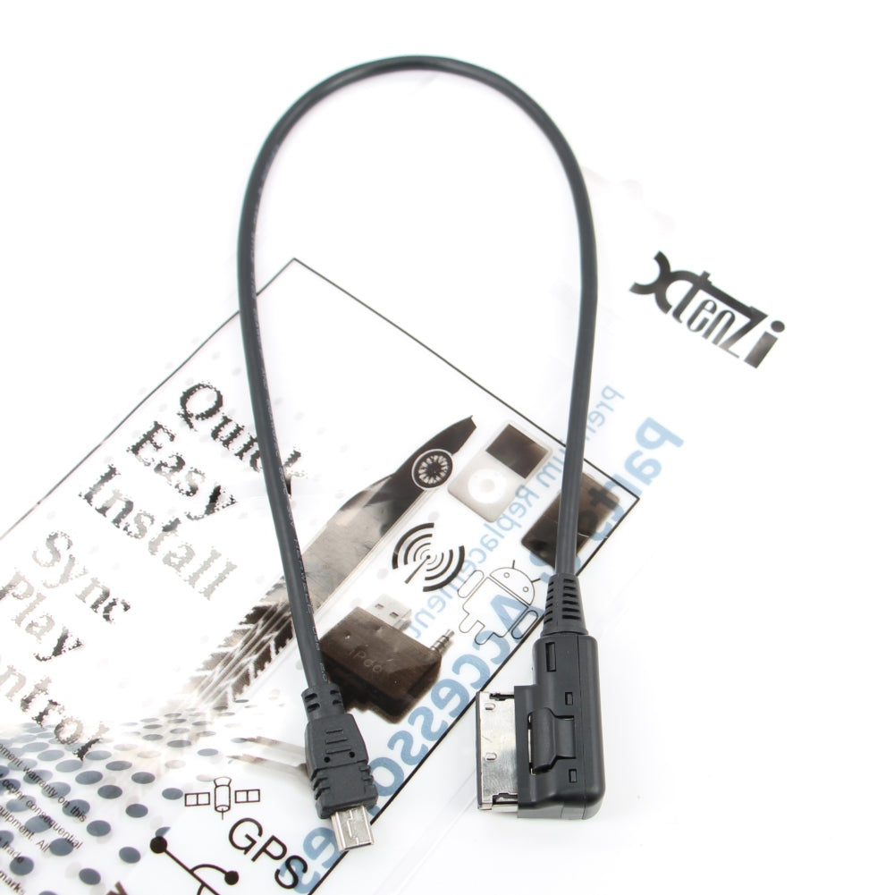 Xtenzi MDI AMI MMI Cable Adapter Music Interface Mini USB Mp3 Harddisk for Audi Q5 Q7 R8 A8 TT