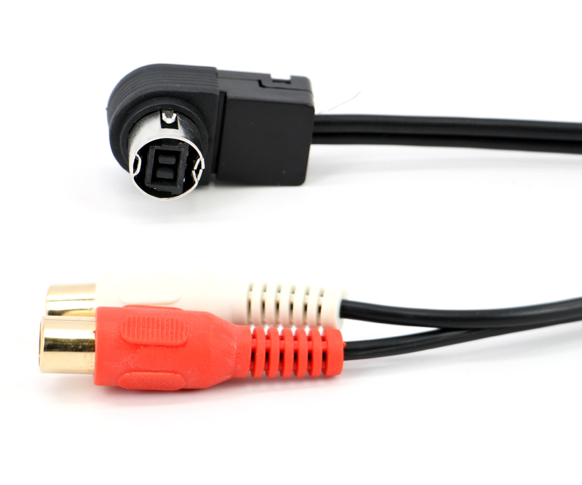 Xtenzi MDI AUX MMI Cable Adapter soundgate AUX CBLALPAI Auxiliary Input AI-NET to RCA Cable for Alpine
