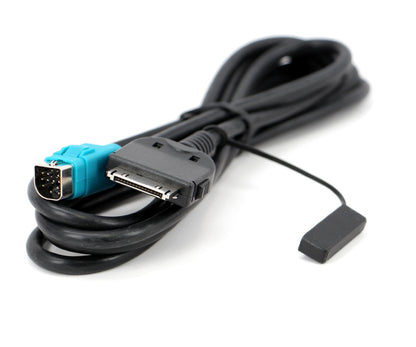 Xtenzi MDI AUX MMI Cable Adapter Full Speed Interface iPod for Alpine KCE-433iv A34