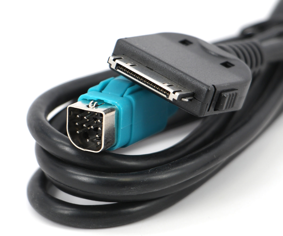 Xtenzi MDI AUX MMI Cable Adapter Full Speed Interface iPod for Alpine KCE-433iv A34