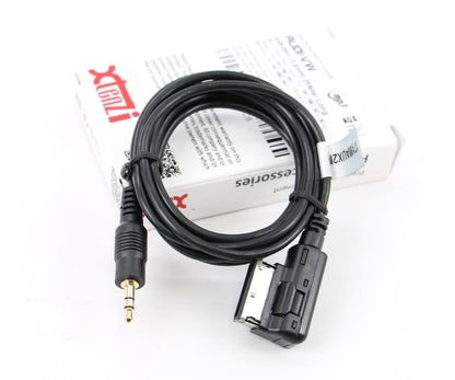 Xtenzi MDI AMI MMI Cable Adapter Connect iPod iPhone Mini 3.5mm Extra Long 2 Meter for Audi A4 A5 S5 A6 A8 Q7 / Vw Jetta GTI GLI Jetta Passat Cc Tiguan Touareg EOS