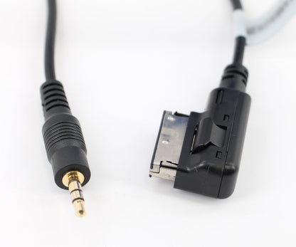 Xtenzi MDI MMI Cable Adapter Extra Long 2 Meter Cord Connect To 3.5mm For iPhone iPad mp3 Cellphone Galaxy Note 1/2 for Benz