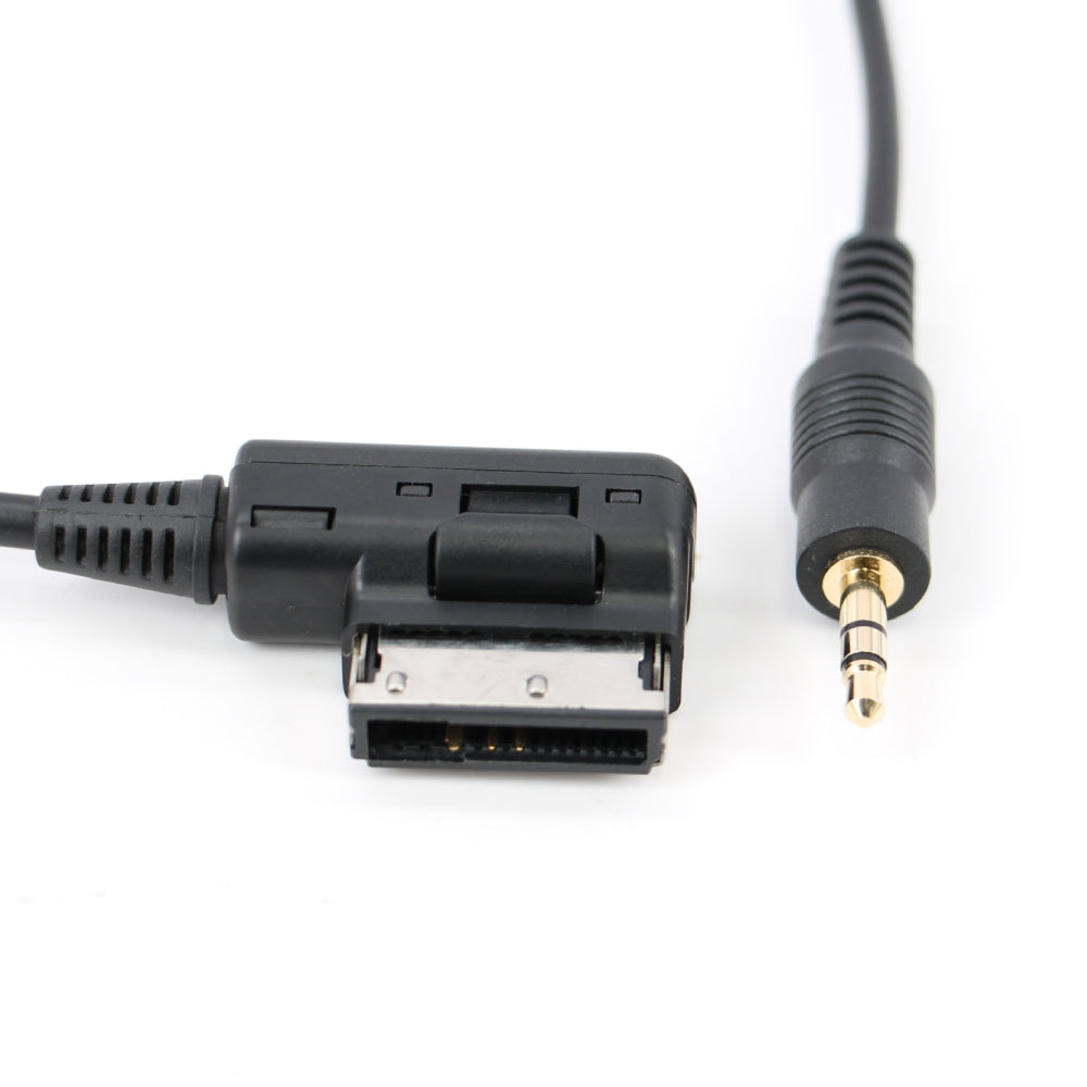 Xtenzi MDI MMI Cable Adapter 3.5mm Mp3 Ipod Aux Input Cellphones Droid DC Video Interface SL, SLK, GLK, B Series for Benz