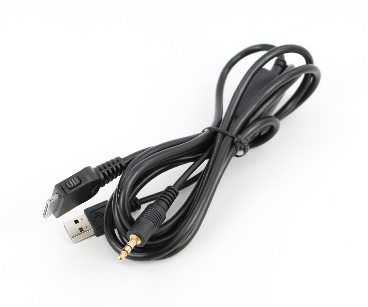 Xtenzi MDI MMI Cable Adapter extra Long 7 Feet Y cable iDrive iPod iPhone iPad OEM USB AUX  for BMW MINI COOPER MASERATI Lead wire cord Ref part # 61120440796 & 61120440812