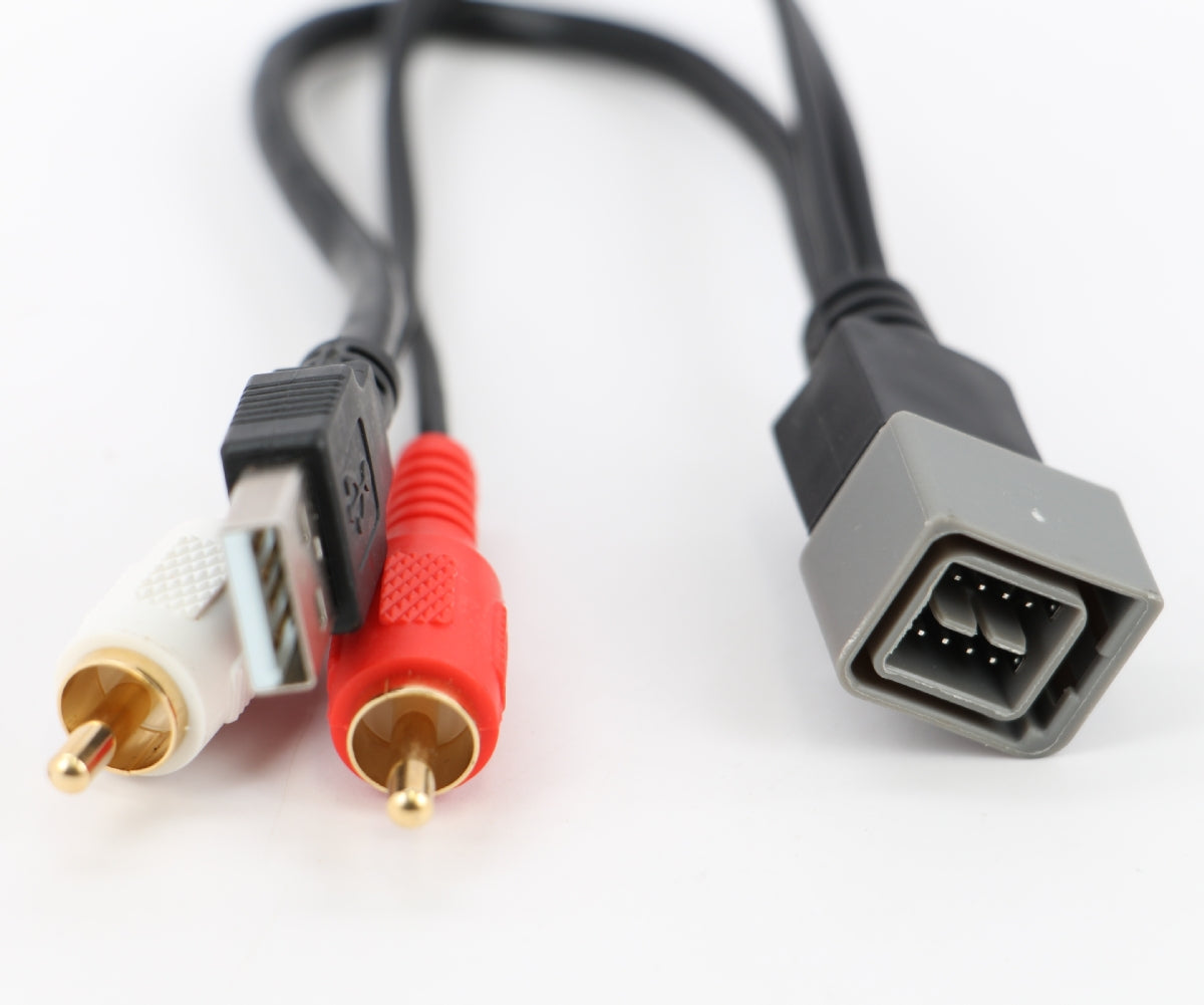 Xtenzi MDI MMI Cable Adapter 8 pin USB RCA for Nissan