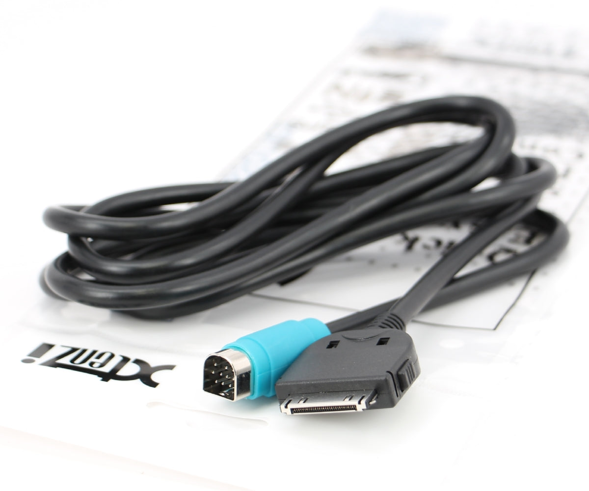 Xtenzi MDI AUX MMI Cable Adapter Alpine KCE-422i 12v