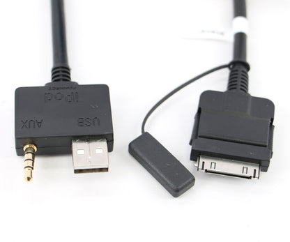Xtenzi MDI MMI Cable Adapter iPod iPhone AUX USB audio cable for 2011 2012 2013 Hyundai / Accent / Azera / Elentra / Genesis / Santafe / Sonata / Tucson / Veracruz / sedan.
