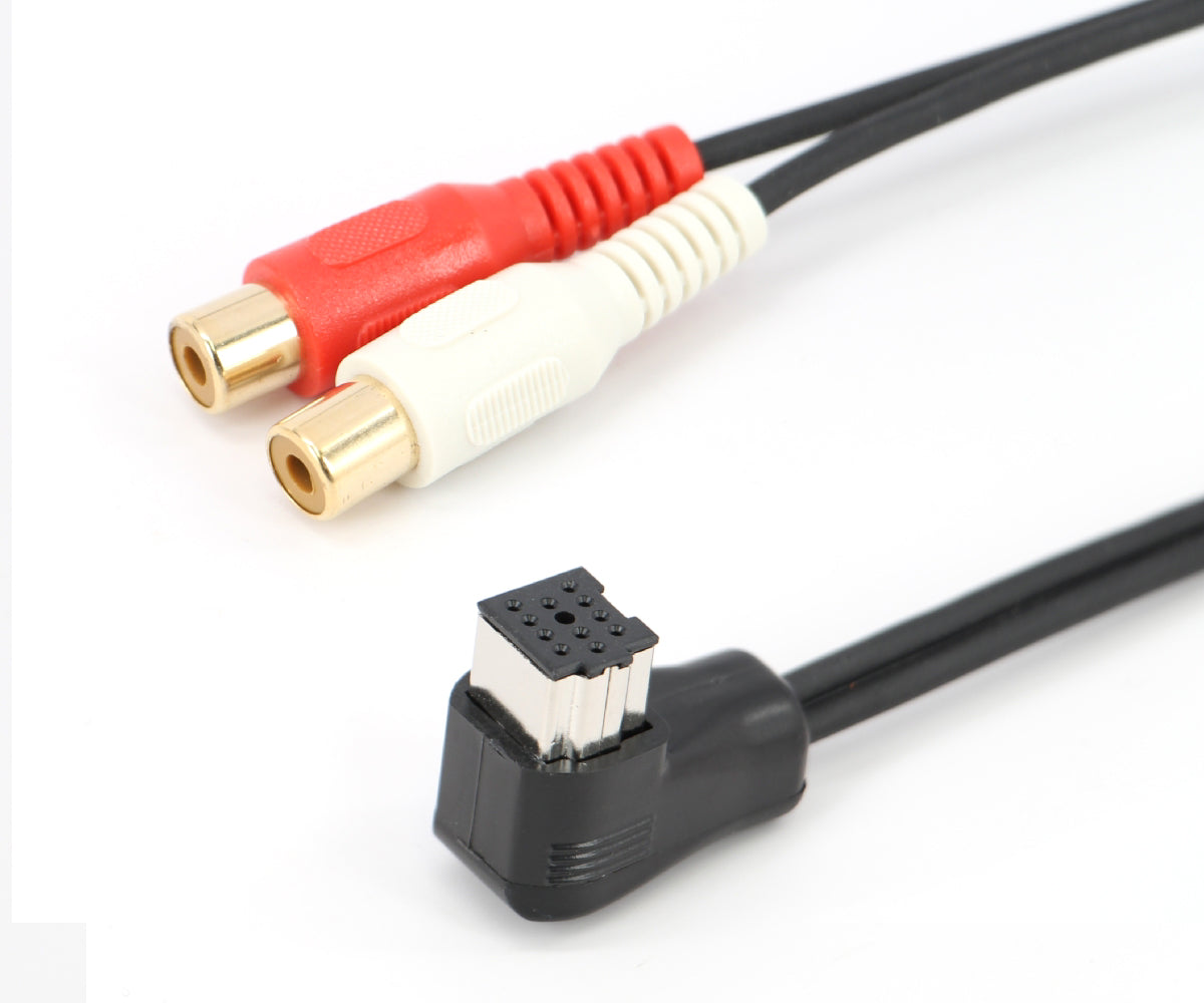 Xtenzi MDI AUX MMI Cable Adapter SOUNDGATE AUXCBLPIO Auxiliary Input Cable IP-Bus to RCA for Pioneer