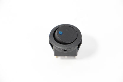 Xtenzi 12V LED  Round Illuminated Car Power Rocker Switch (Blue)