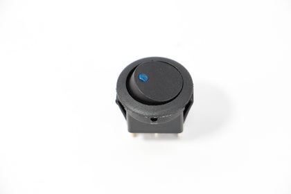 Xtenzi 12V LED  Round Illuminated Car Power Rocker Switch (Blue)