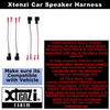 Xtenzi 2 Pair Car Audio Speaker Harness Set for Select Chevrolet, GMC Vehicles