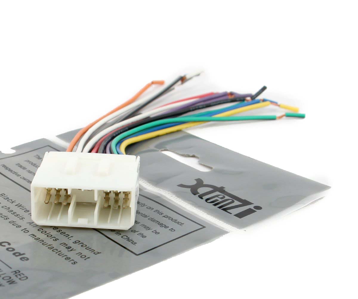 Xtenzi Car Stereo Reverse Wiring Harness for Subaru 1993-2005 OEM Radio 8901-71