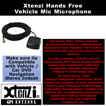 Xtenzi GPS Active Antenna XT91829 Car Navigation for Dual XDVDN8190 XDVDN8290