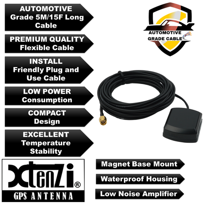 Xtenzi GPS Antenna XT91824 for Pioneer SPH-DA01 SPH-DA02 AVIC-F250 AVIC-F130