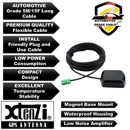 Xtenzi GPS Antenna XT91831 for Pioneer AVIC6000NEX F900BT X910BT Z130BT SPHDA120
