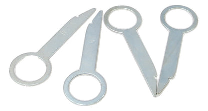 Xtenzi Sterio Radio Removal Tool set For VW Audi MBenz Porsche Double Din Automotive Grade Easy to Use (2Pair)