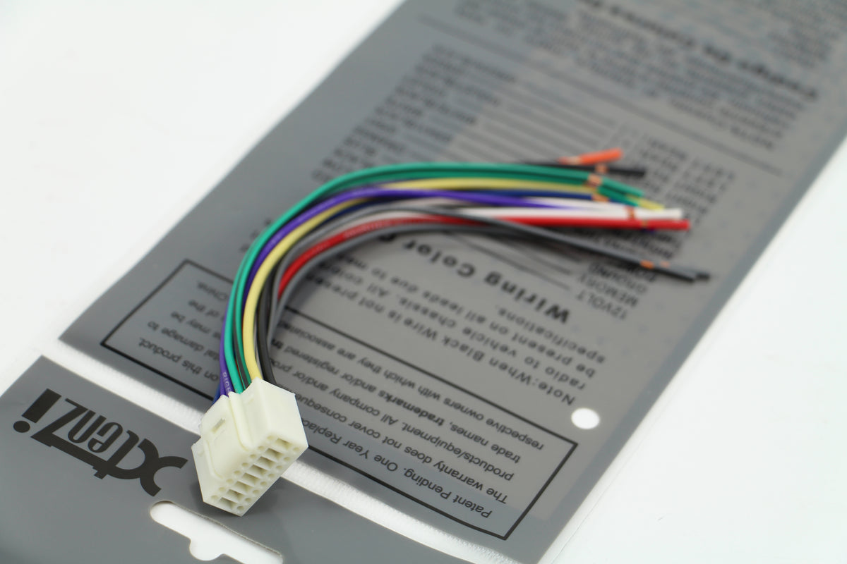 Xtenzi Wire Harness Radio for Alpine AL1604B White SKAL1604-21
