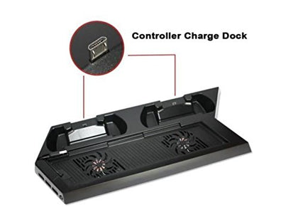 PlayStation 4 Vertical Stand Cooler Controller Charger Unit