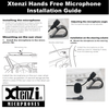 Xtenzi Microphone 3.5mm Mic for Car Vehicle Head Unit Stereo XT91507 for Dual