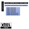 Xtenzi 6 Pin Remote Bass Knob 15 FT Flex Cable for Boss Audio Boost Amplifier