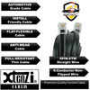Xtenzi 6Pin Flex Cable 15FT Bass Knob For Hifonics HFR-1 DCR-1 XXR-1 XXVR-1 TX