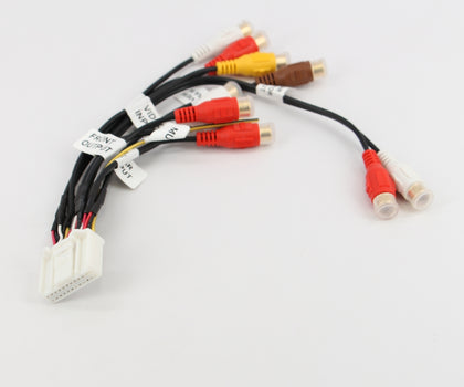 Xtenzi RCA AV Harness Cord Assembly For Prioneer  24Pin X930,940,Z130,Z140,X9310 Subaru CDP 1375