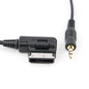 Xtenzi MDI AMI MMI Cable Adapter Connect iPod iPhone Mini 3.5mm for Audi A4 A5 S5 A6 A8 Q7 / Vw Jetta GTI GLI Jetta Passat Cc Tiguan Touareg EOS