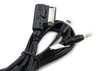 Xtenzi Extra Long 2 Meter MDI AMI MMI Cable Adapter with 3.5mm AUX Jack and 8 -Pin Charging