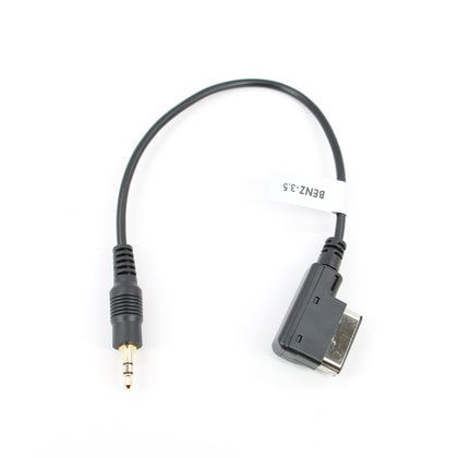 Xtenzi MDI MMI Cable Adapter 3.5mm Mp3 Ipod Aux Input Cellphones Droid DC Video Interface SL, SLK, GLK, B Series for Benz