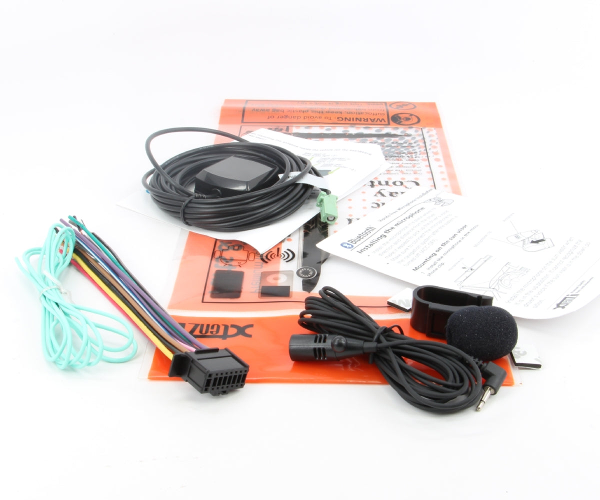 Xtenzi Connection Cable Set for Pioneer SPH-DA210 DA110 DA100 Complete Cables GPS MIC Wire Harness 3PCS Set